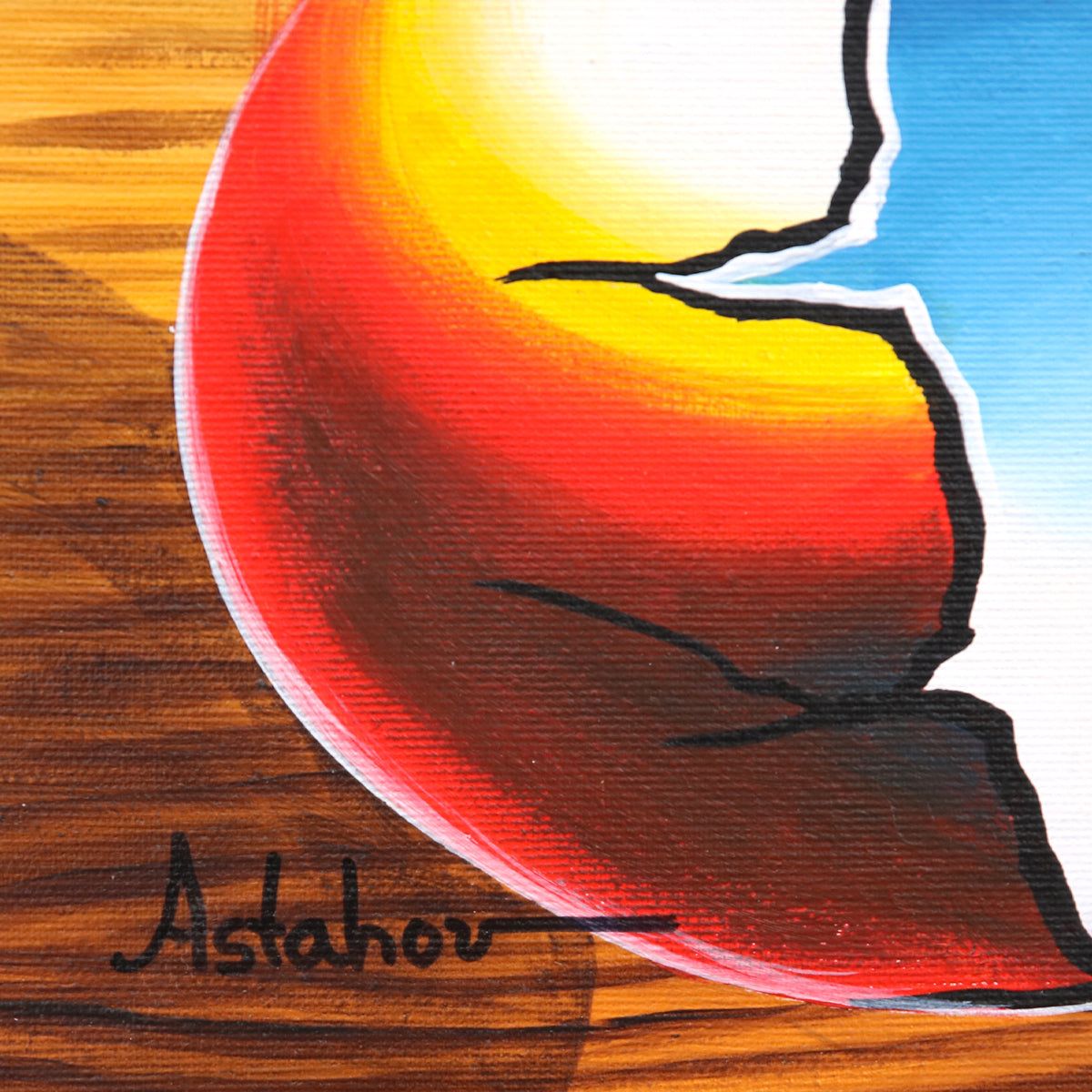 Alexander Astahov- Original Oil on Canvas "Retro Escape"