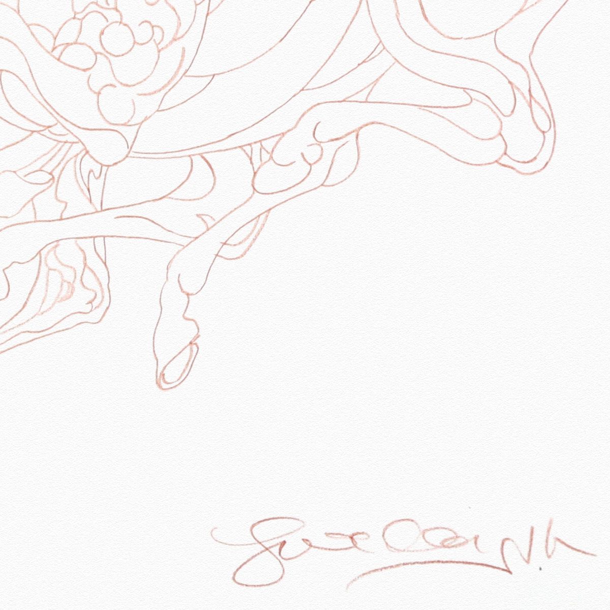 Guillaume Azoulay- Original Drawing "ESSAI QQRS"