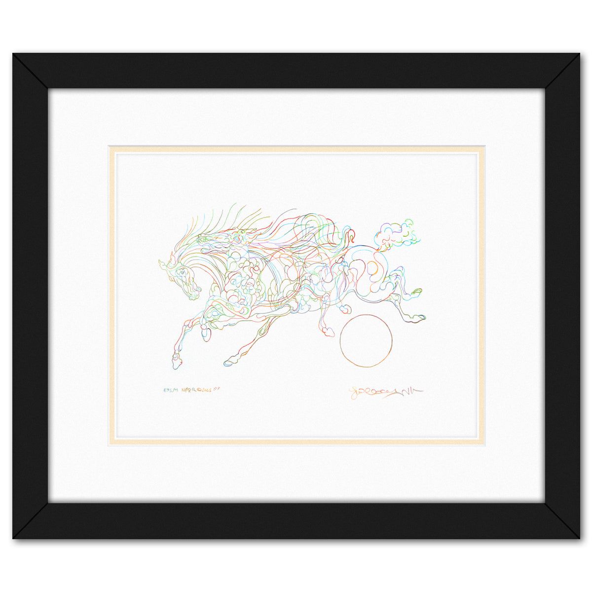 Guillaume Azoulay- Original Drawing "ESSAI NKQR"