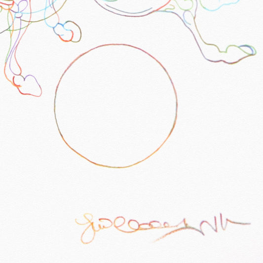 Guillaume Azoulay- Original Drawing "ESSAI NKQR"