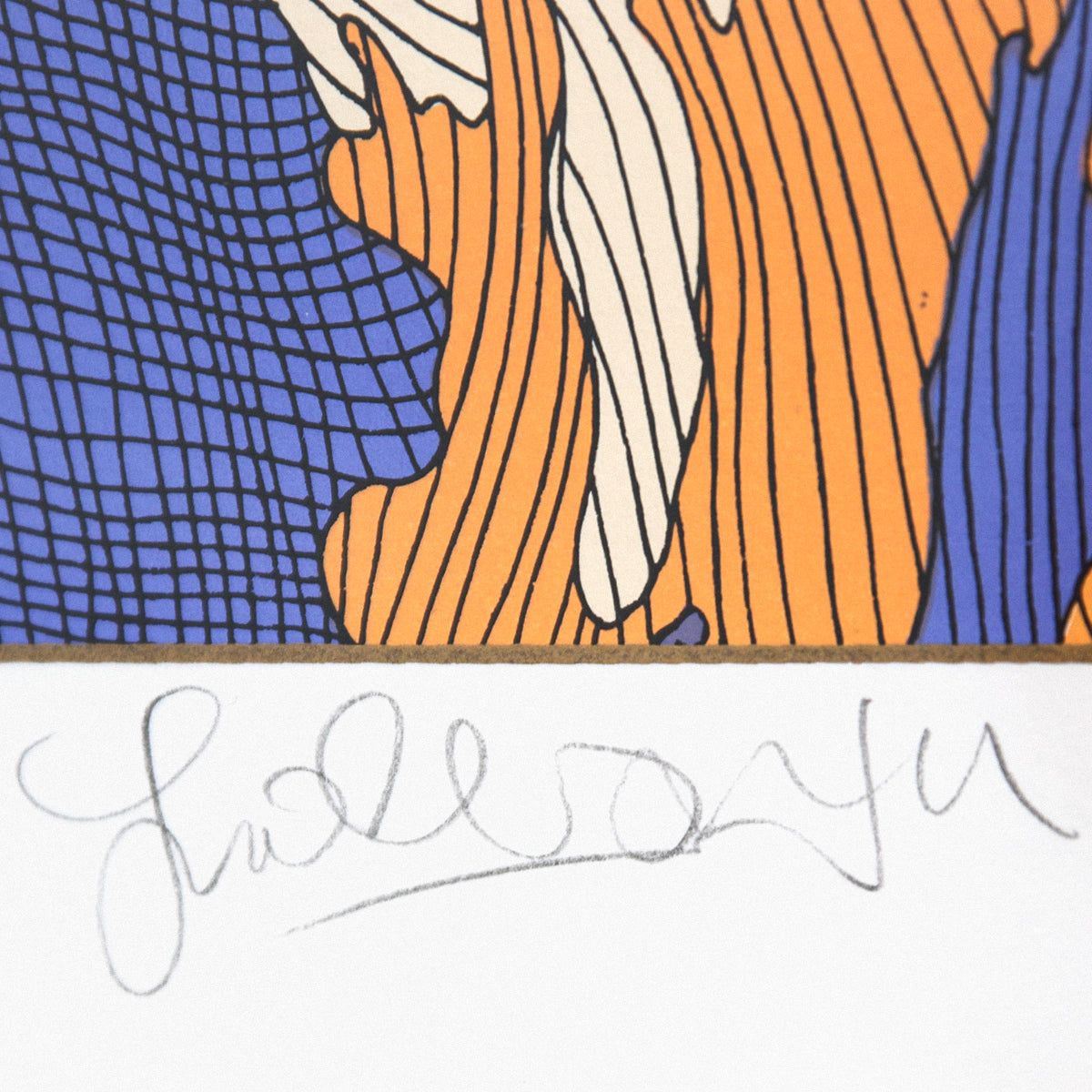 Guillaume Azoulay- Original Etching with Gold Leaf "Gloire"