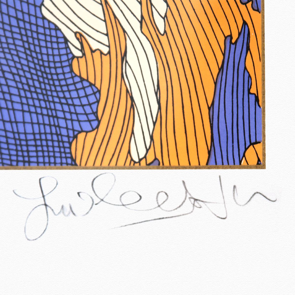 Guillaume Azoulay- Original Etching with Gold Leaf "Gloire"