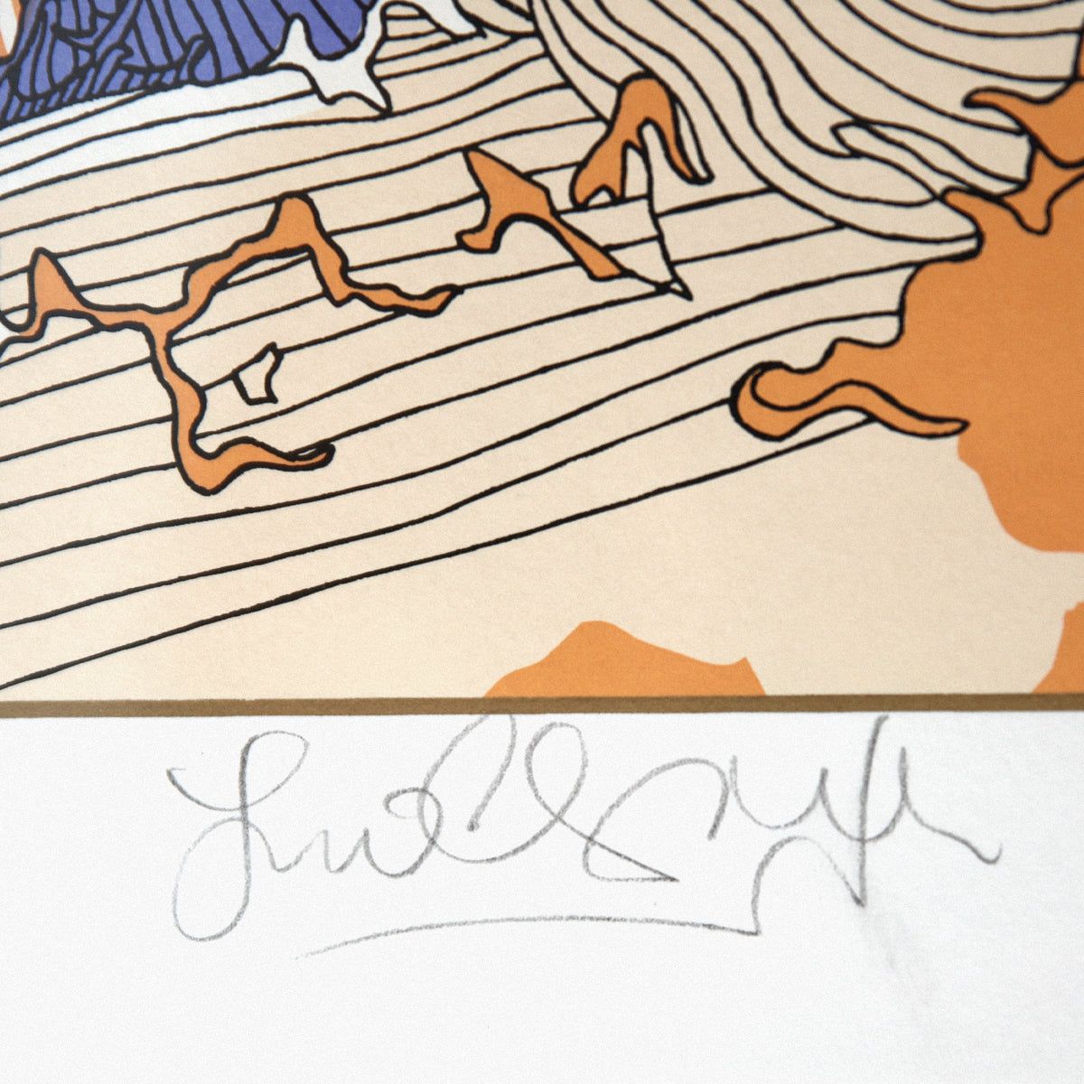 Guillaume Azoulay- Original Etching with Gold Leaf "Sagasee"