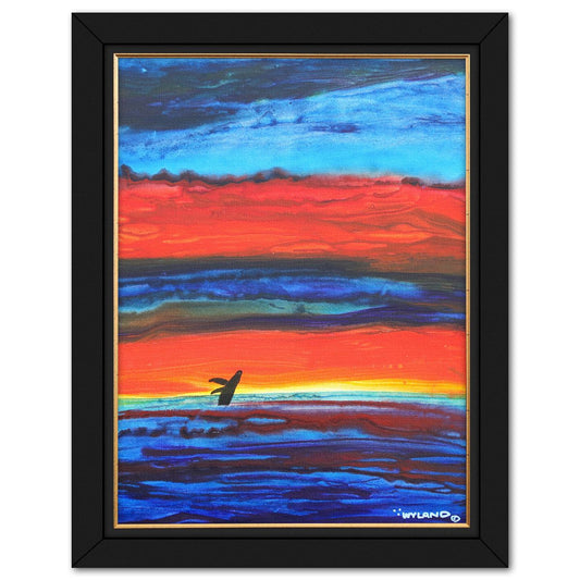 Wyland- Original Painting on Canvas "Abstract"