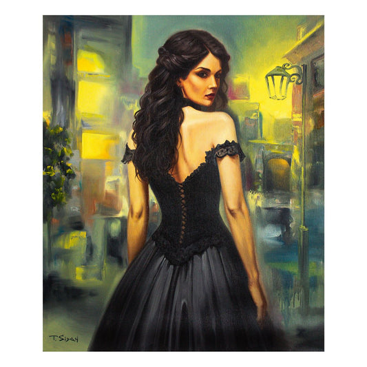 Taras Sidan- Original Oil on Canvas "Rose"