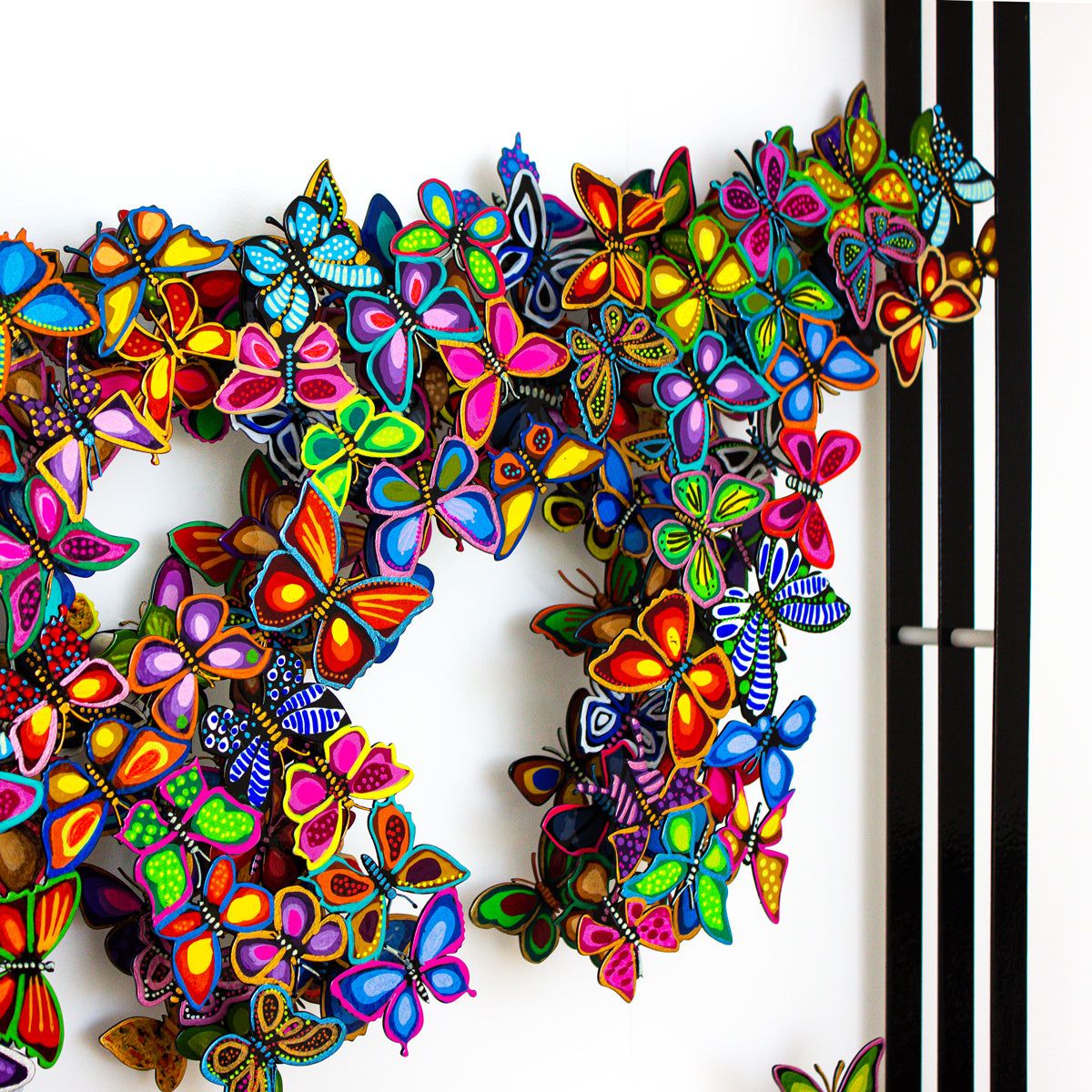 Patricia Govezensky- Original Painting on Cutout Steel "Contemporary ART"