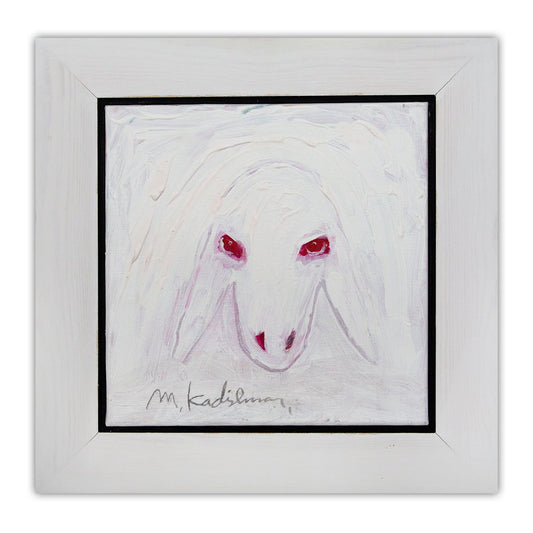 Menashe Kadishman- Original Acrylic on Canvas "Untitled"