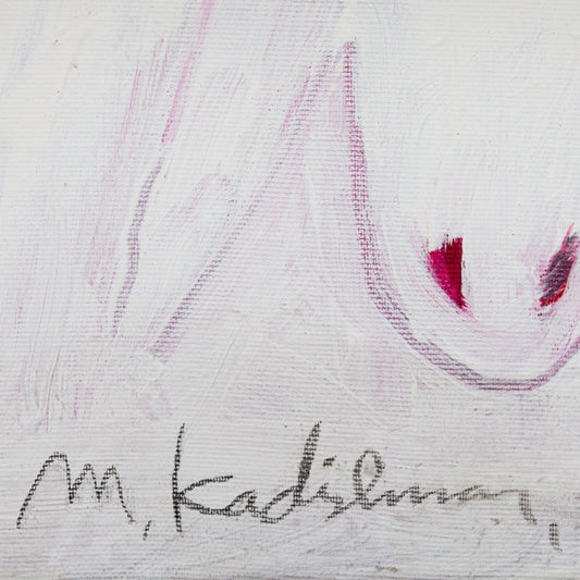 Menashe Kadishman- Original Acrylic on Canvas "Untitled"