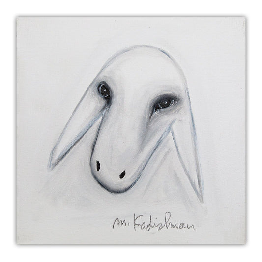 Menashe Kadishman- Original Acrylic on Canvas "Untitled"