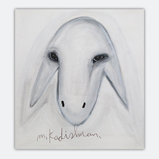 Menashe Kadishman- Original Acrylic on Canvas "Untitled"