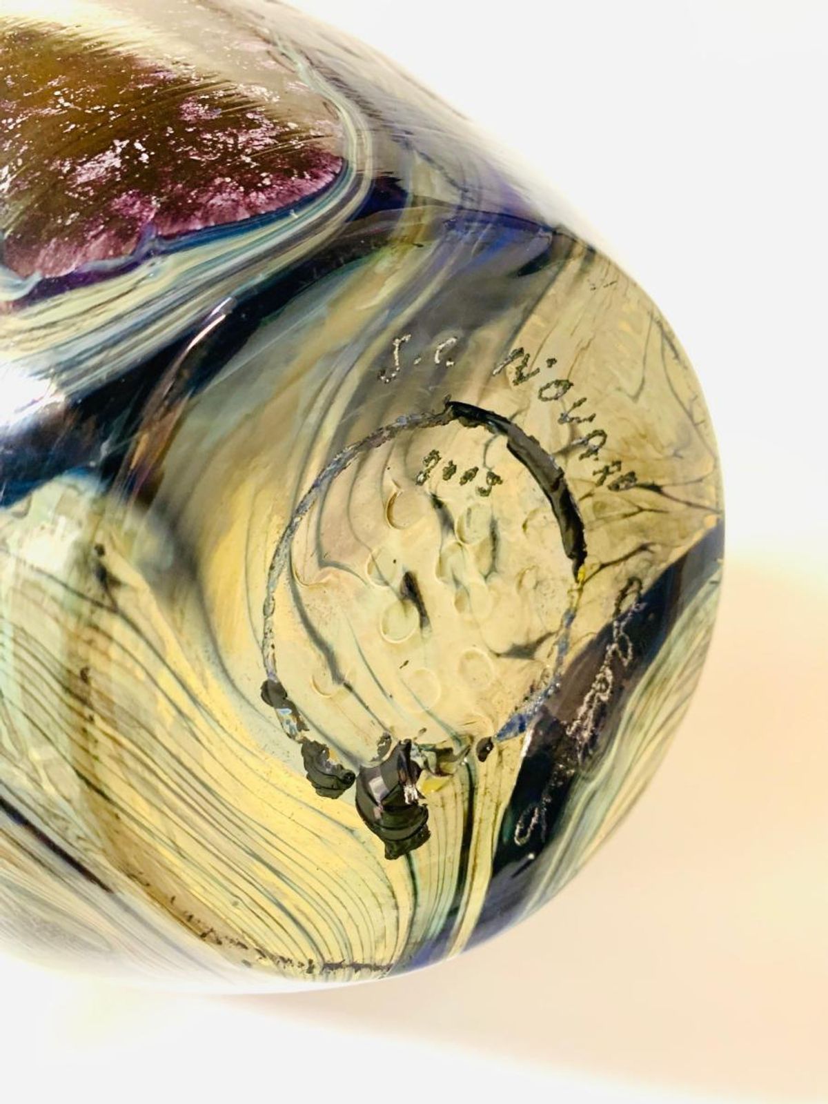 Jean Claude Novaro - Hand Blown Glass Sculpture