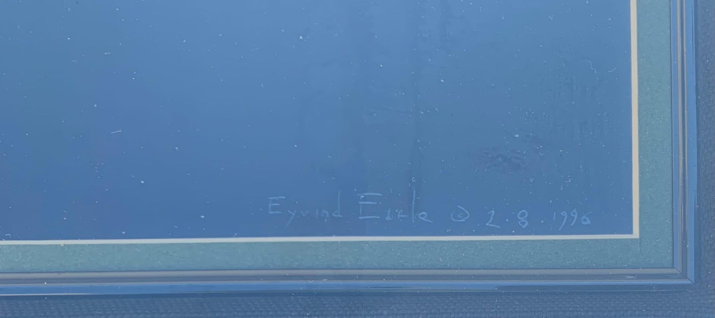 Eyvind Earle- Plate Signed Poster