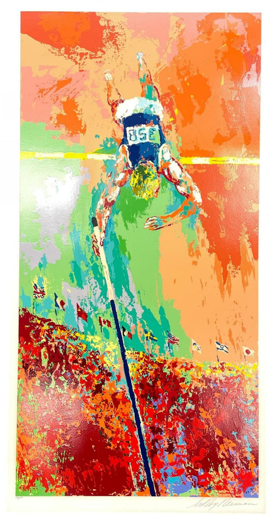 Leroy Neiman- Serigraph "Pole Vaulter"