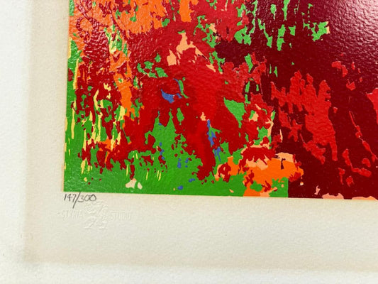 Leroy Neiman- Serigraph "Pole Vaulter"