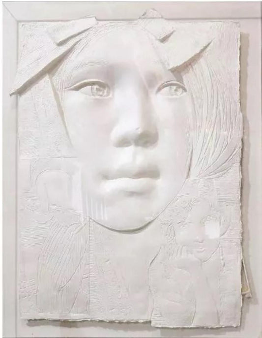 Frank Gallo- Limited edition cast paper sculpture