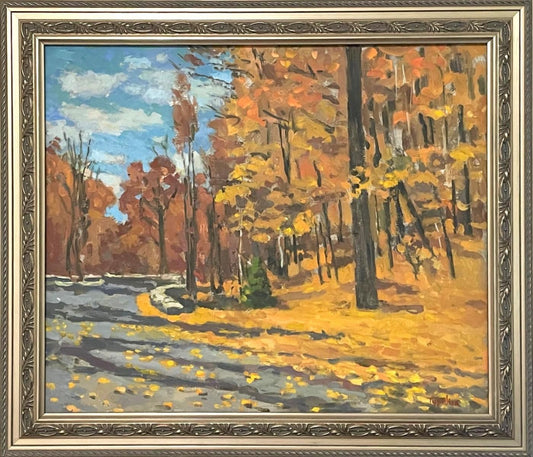 Boris Tyomkin- Oil on canvas "LA River"