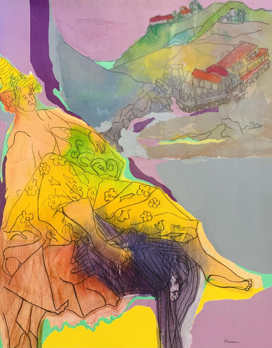 Bramson- Original Gouche on paper