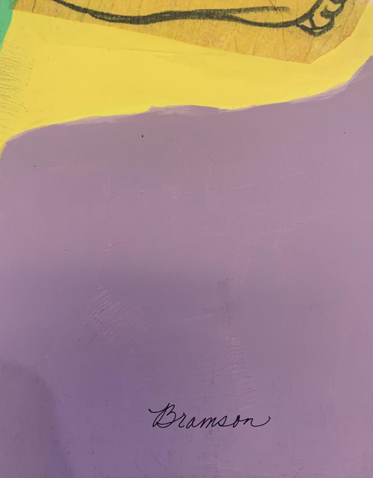 Bramson- Original Gouche on paper