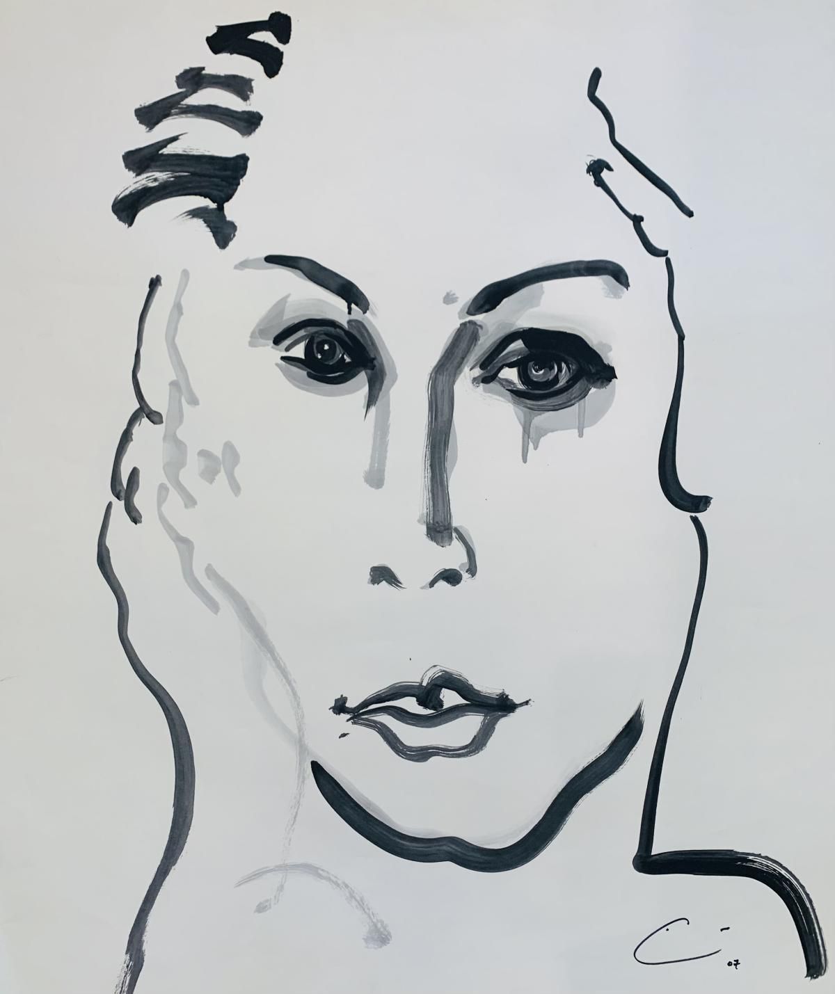 Roger East - Watercolor on paper