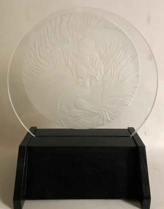 Guillaume Azoulay - Hand sandblasted starfish crystal glass sculpture