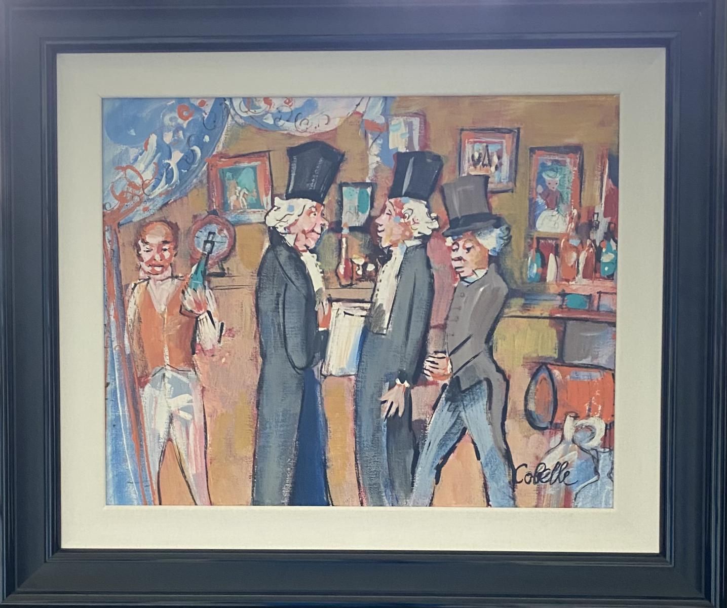 Charles Cobelle- Original Acrylic Painting on canvas