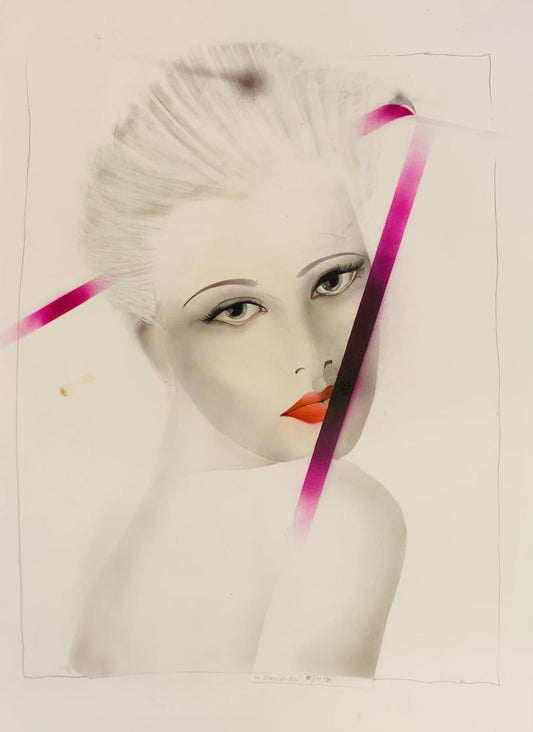 M. Szaniawski- Airbrush on paper