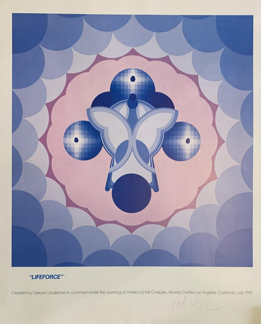 Gerald Gladstone- Offset lithograph on paper