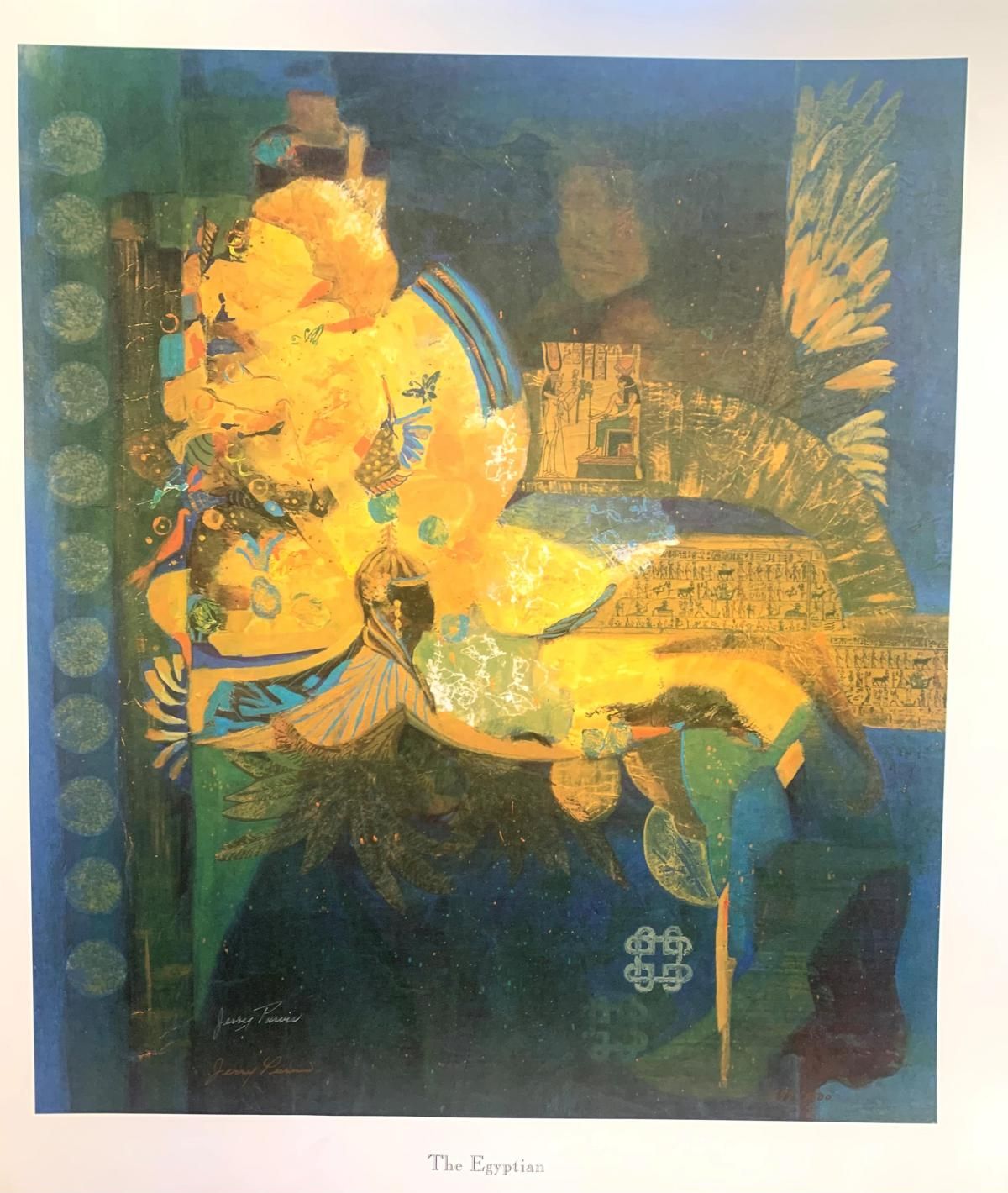 Jerry Purvis- Limited edition offset lithograph on paper