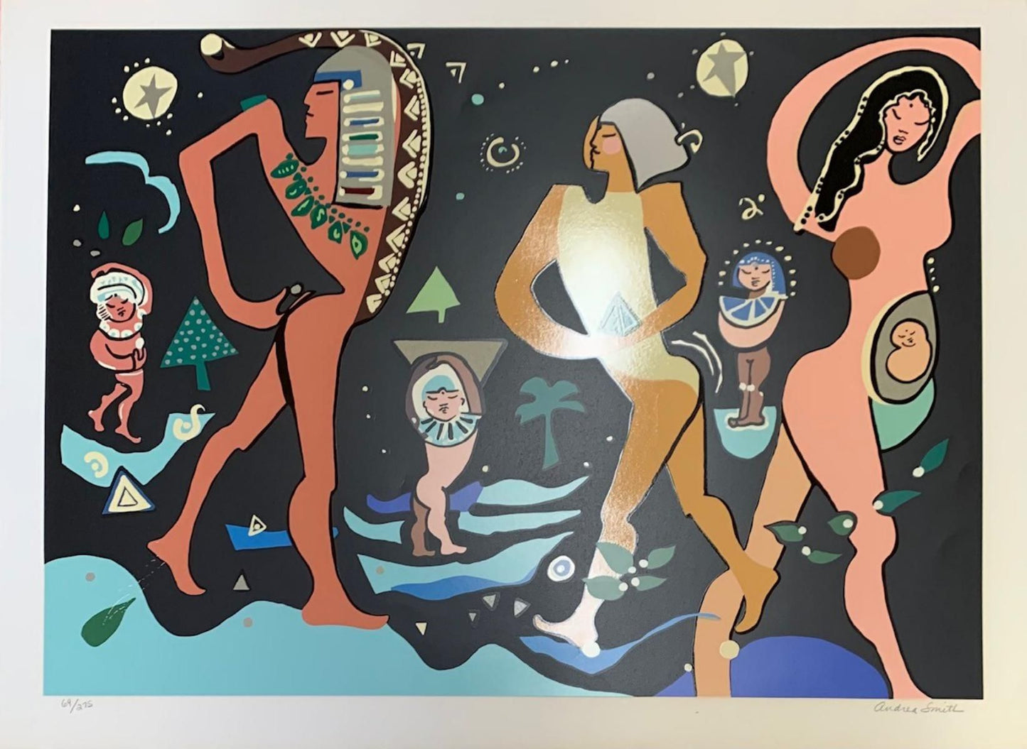 Andrea Smith- Serigraph on paoer