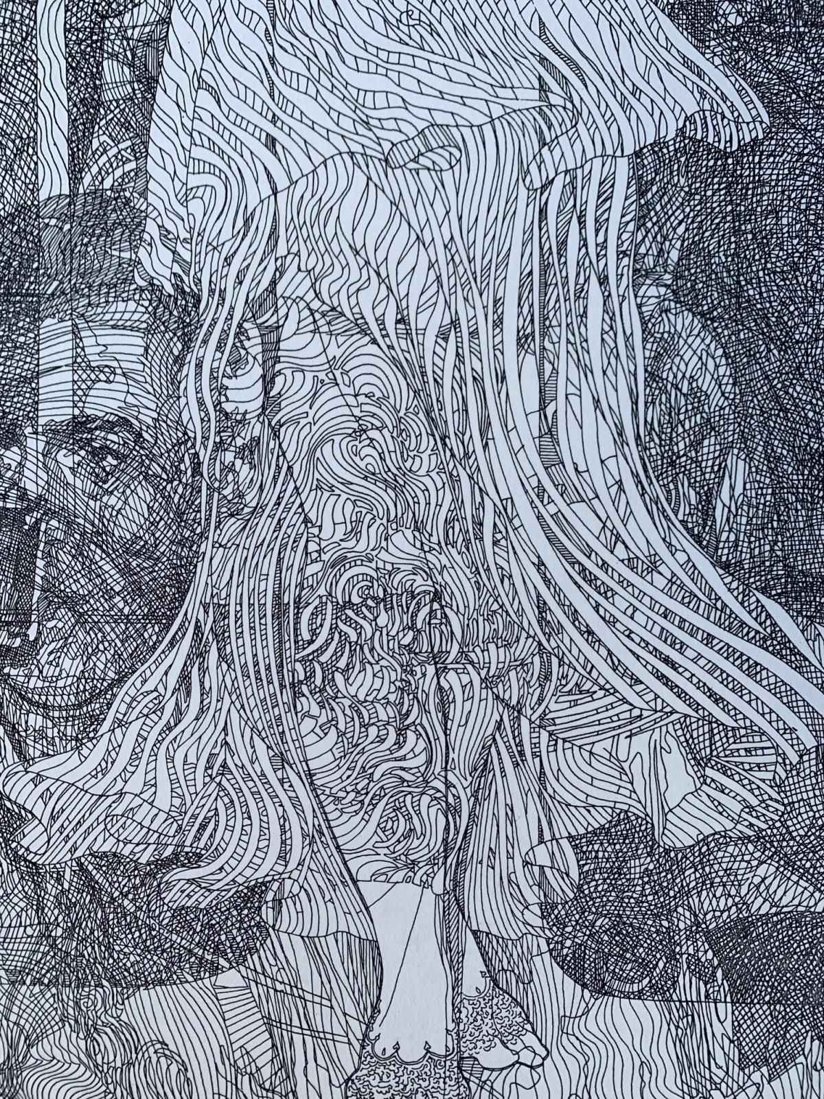 Guillaume Azoulay- Limited edition vintage etching on paper "One"