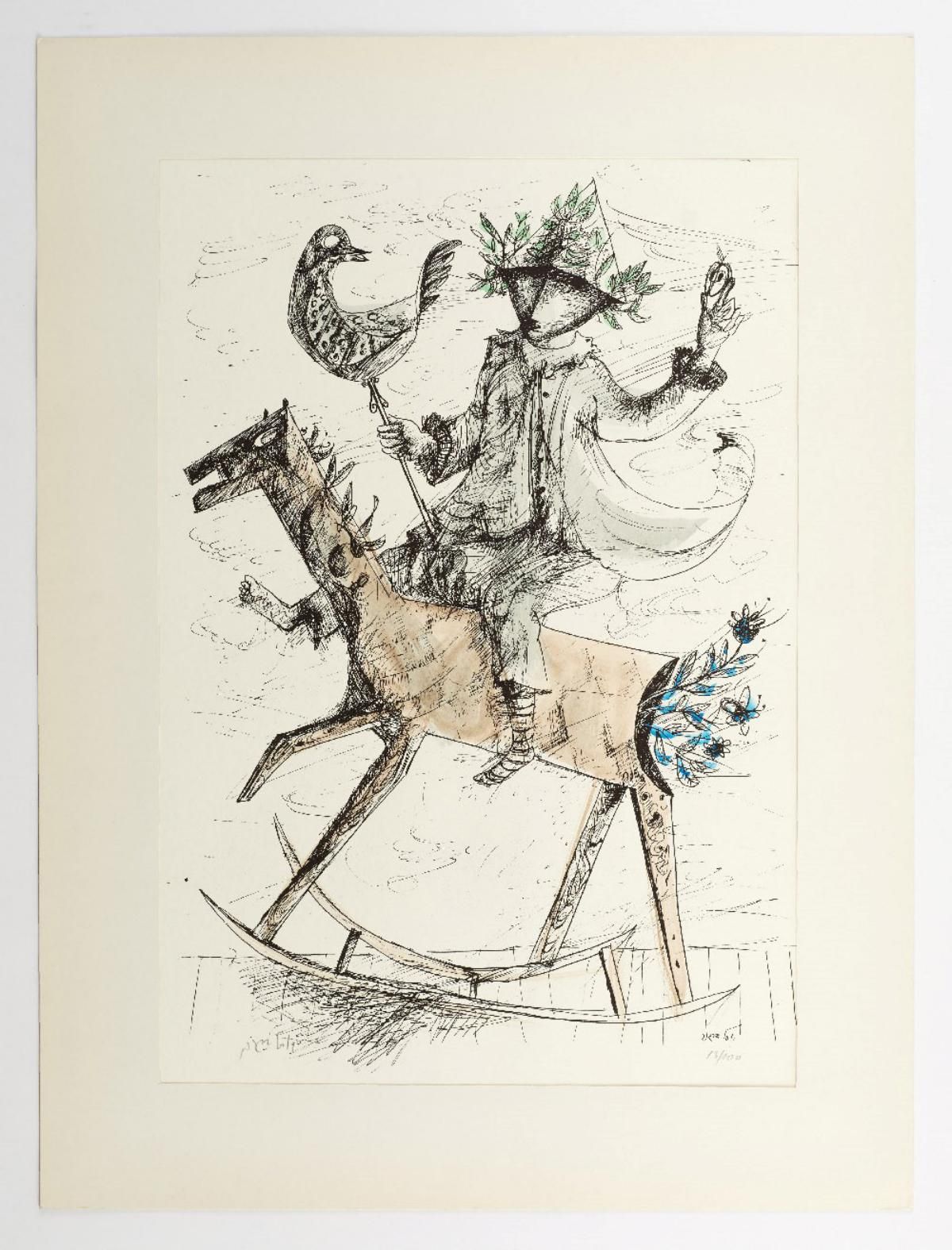 Yosl Bergner- Suite of 10 pcs litograph