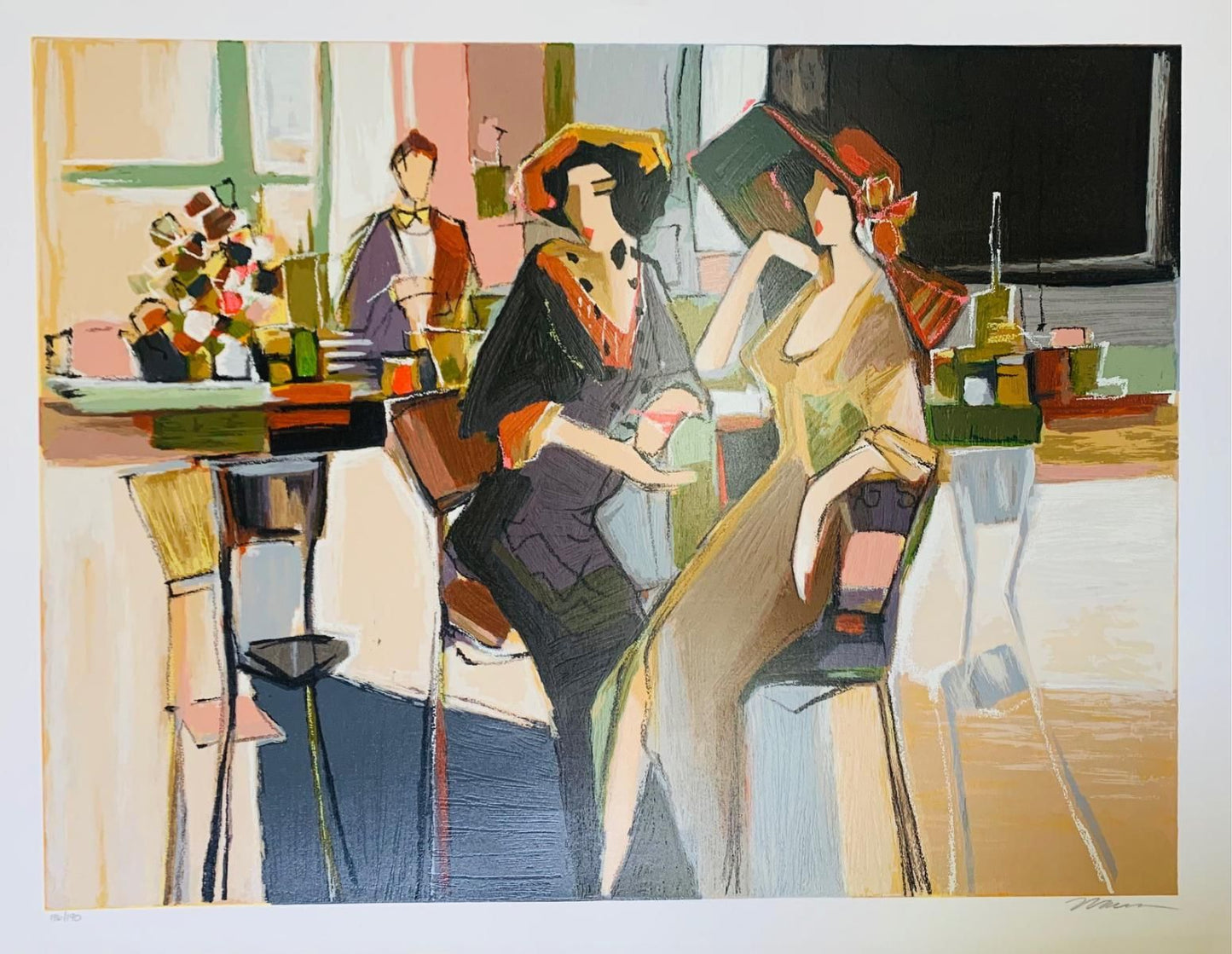Issac Maimon- Serigraph on paper