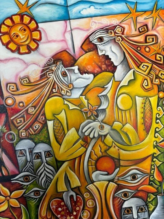 A. Doni- Original painting on canvas