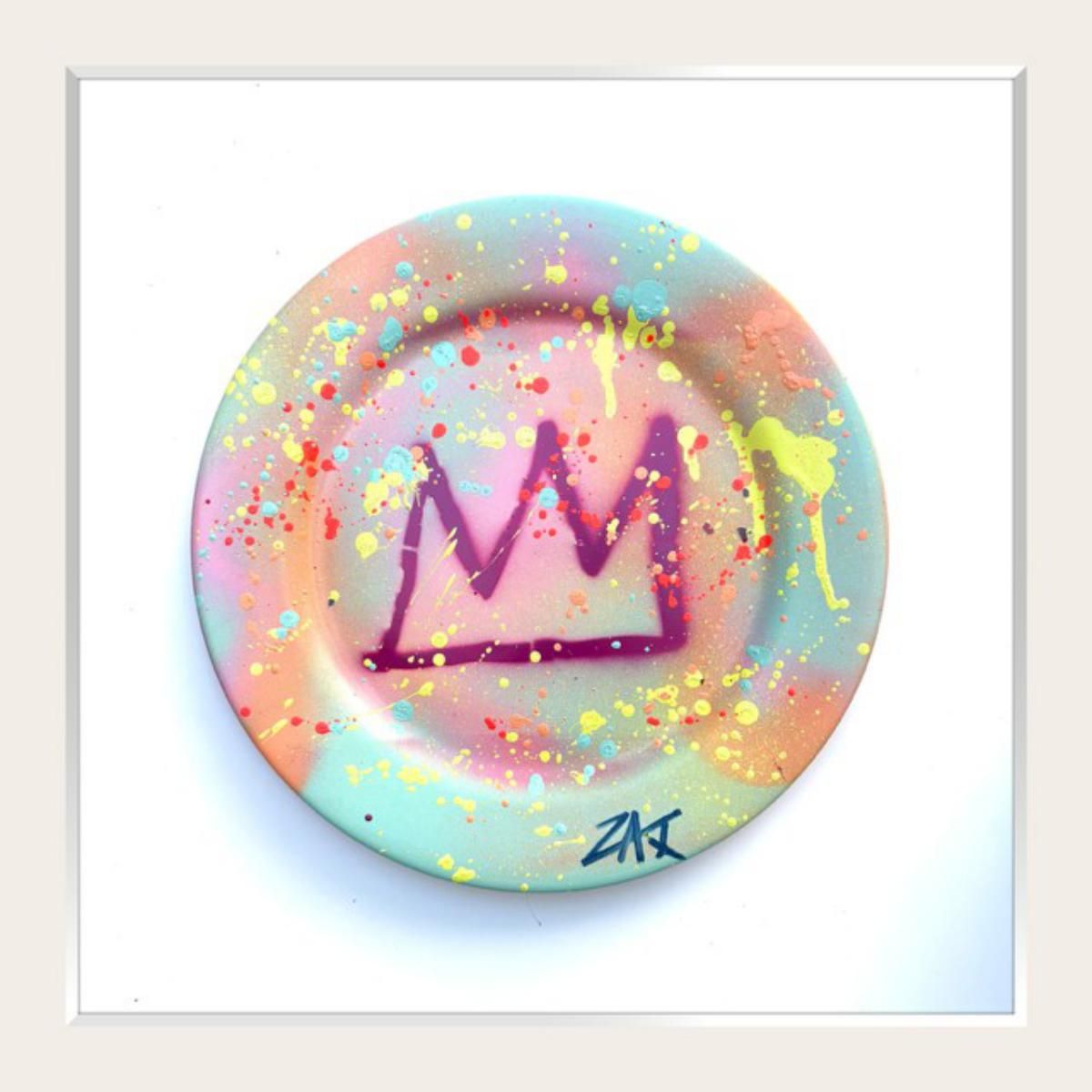 E.M Zax- 1/1 hand painted on ceramic