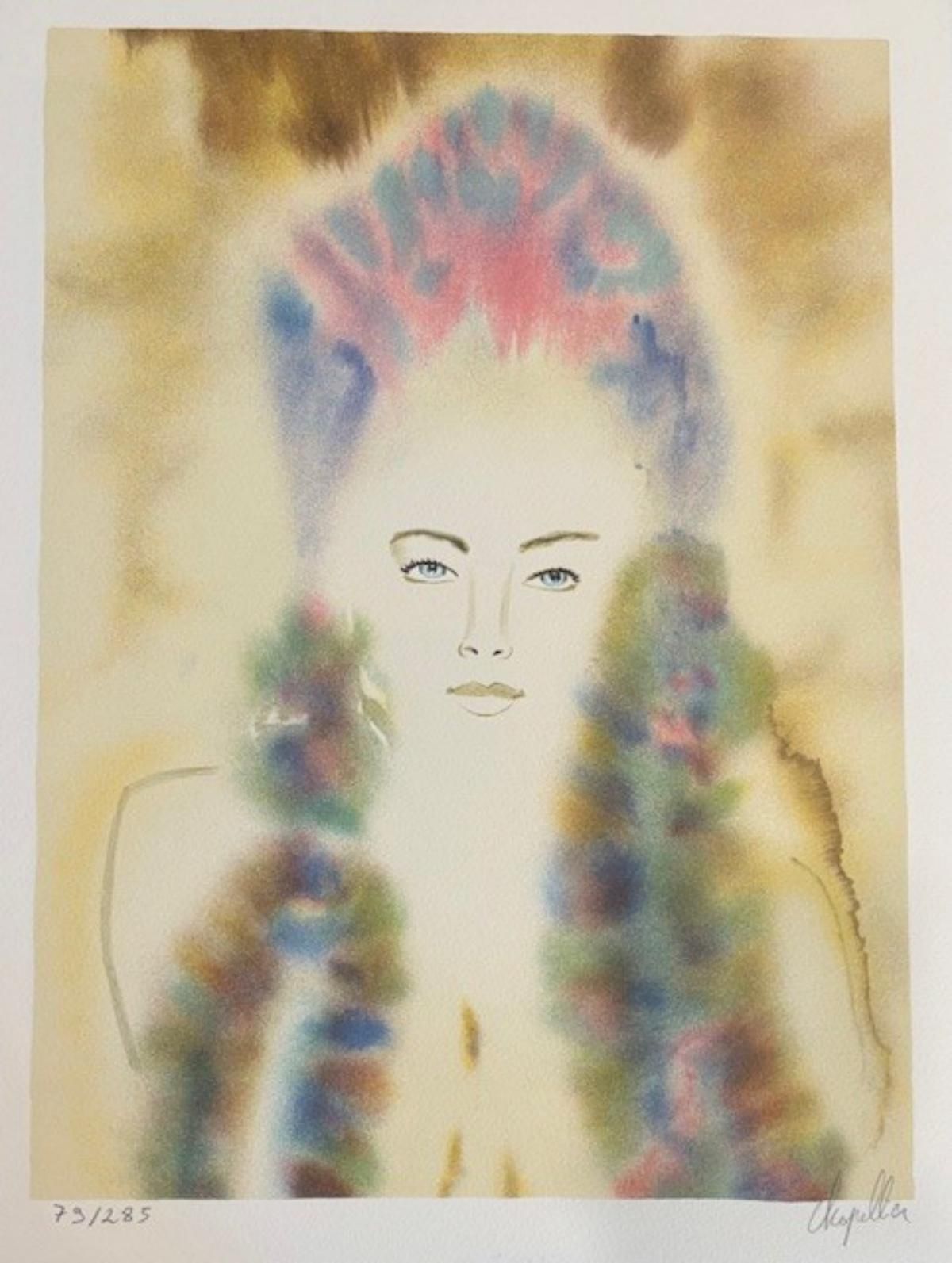 Cecile Chapellier- Complete suite of 12 Lithographs on paper