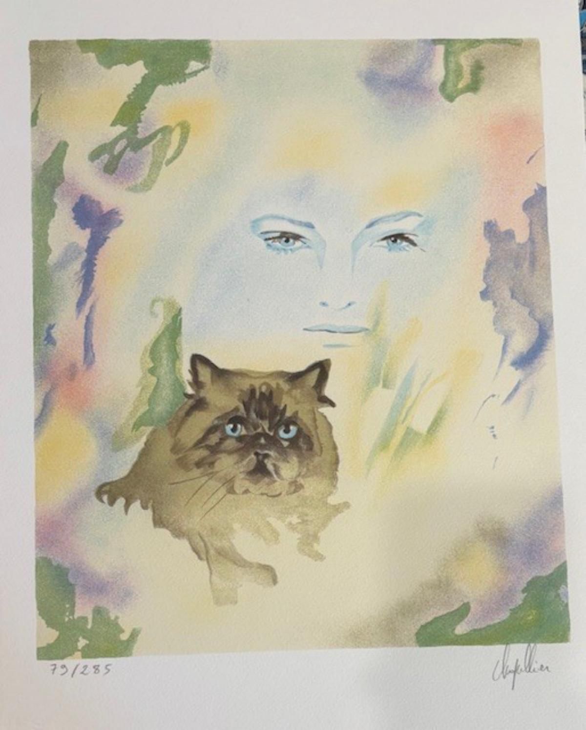 Cecile Chapellier- Complete suite of 12 Lithographs on paper