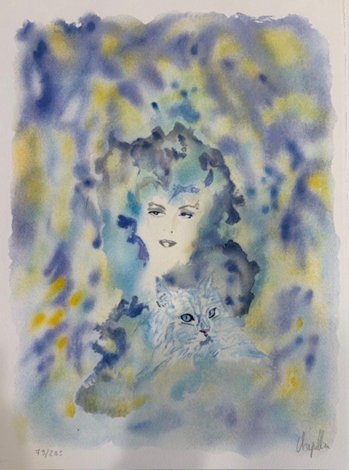 Cecile Chapellier- Complete suite of 12 Lithographs on paper