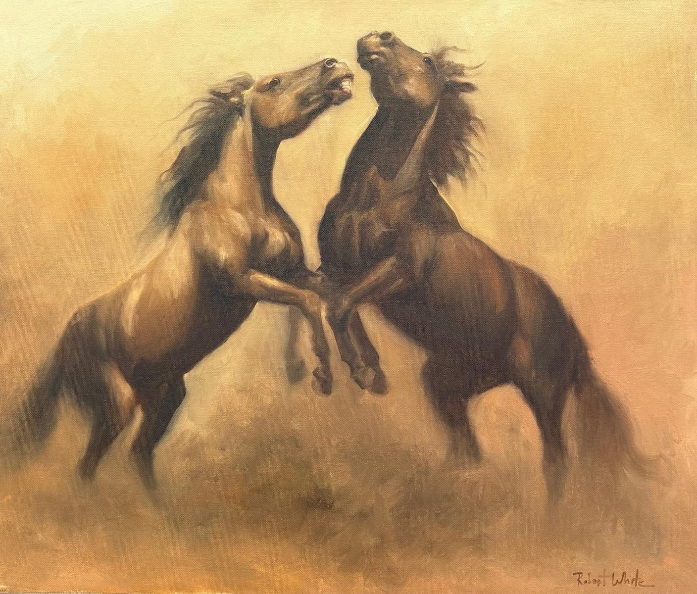Robert White- Original acrylic painting on canvas