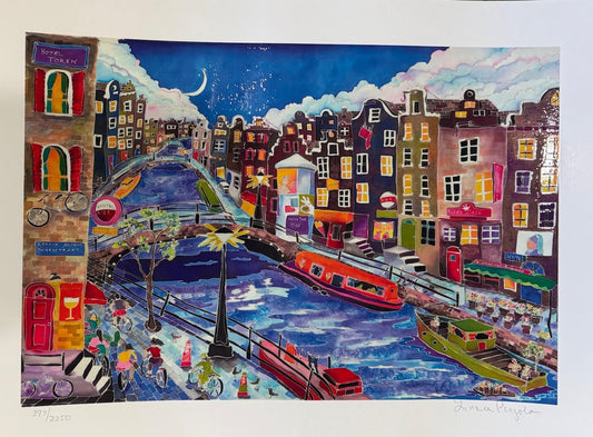 Lienna Pergola- Lithograph on paper