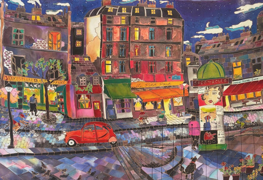 Lienna Pergola- Lithograph on paper