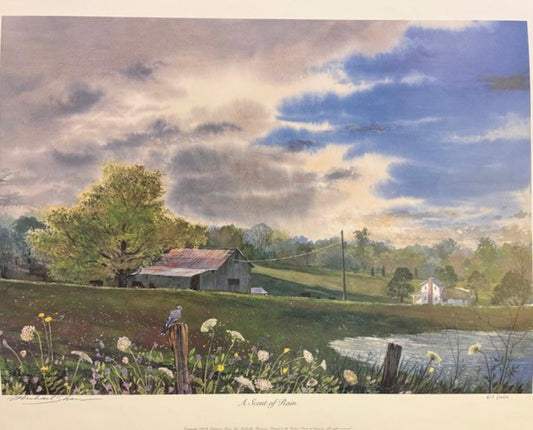 Michael Sloan- Limited edition lithograph on paper