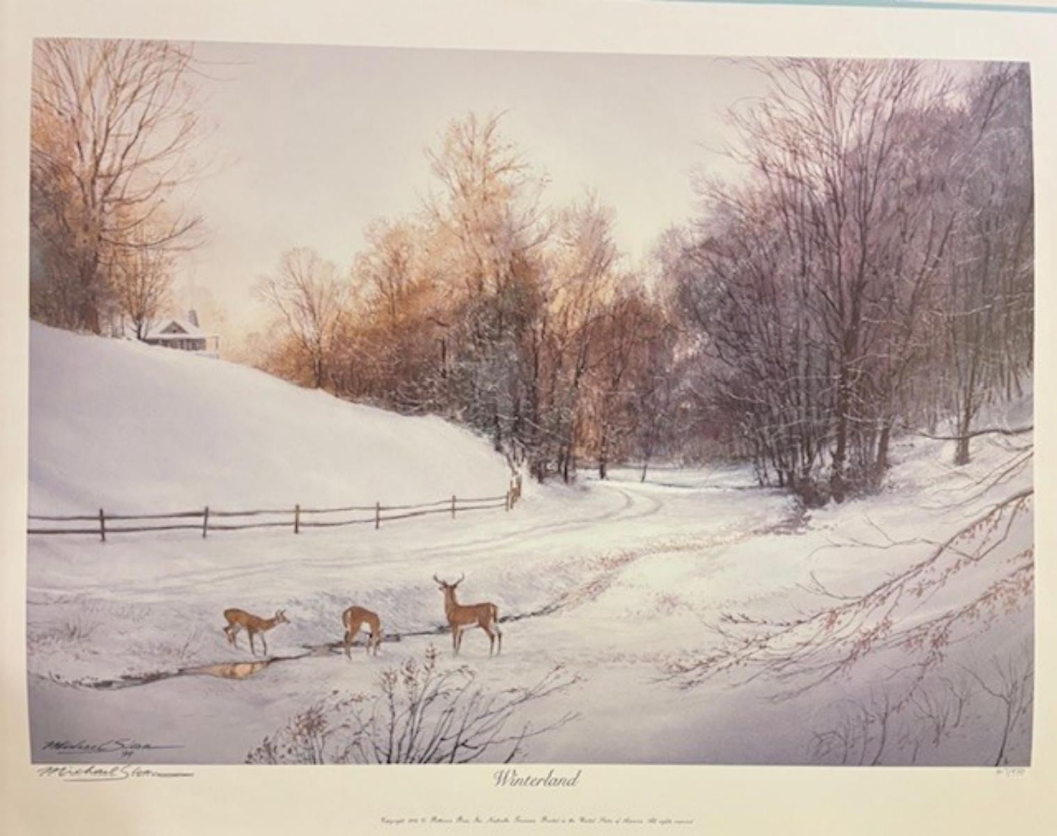Michael Sloan- Limited edition lithograph on paper