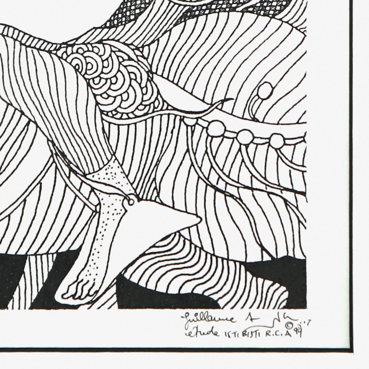 Guillaume Azoulay- Original Drawing