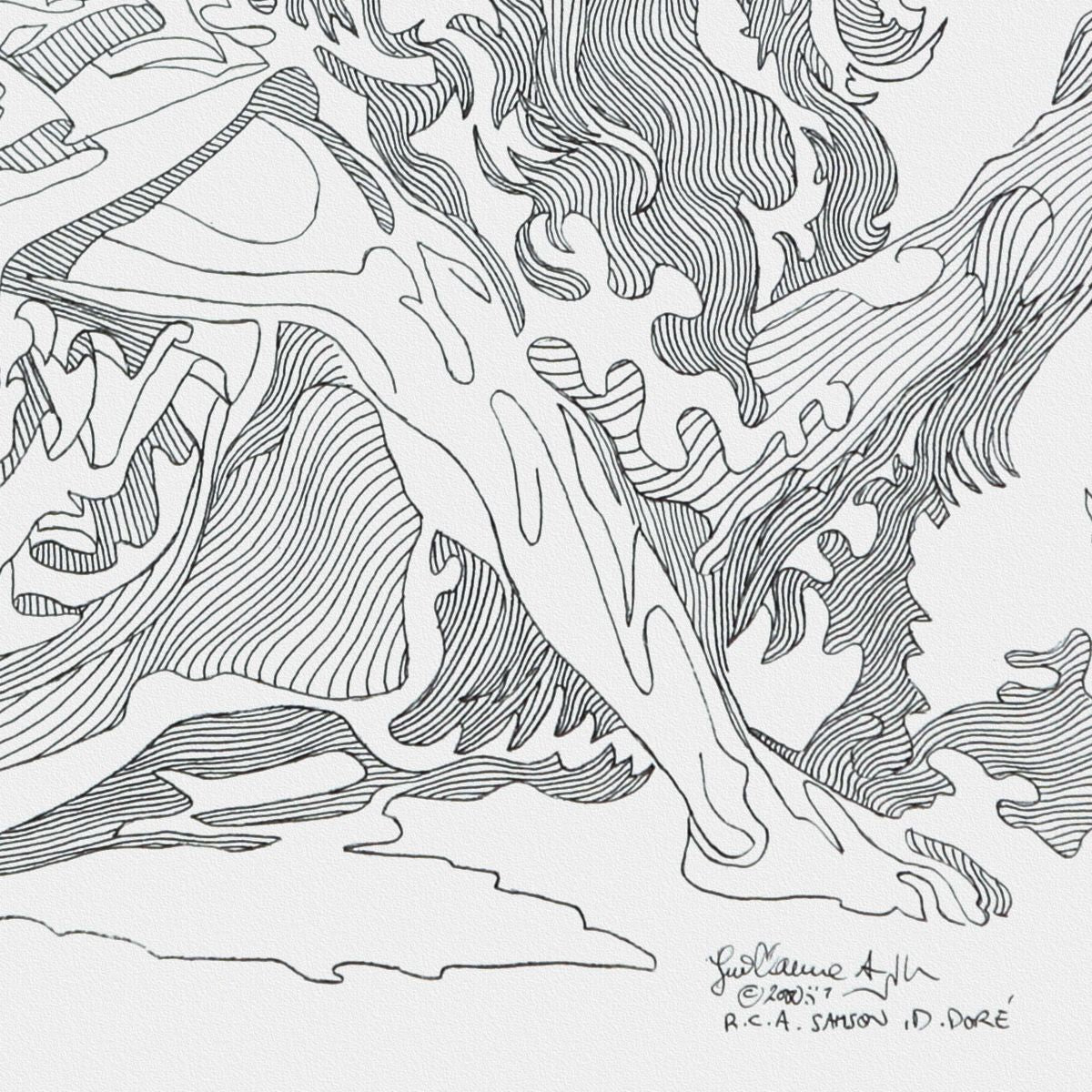 Guillaume Azoulay- Original Drawing