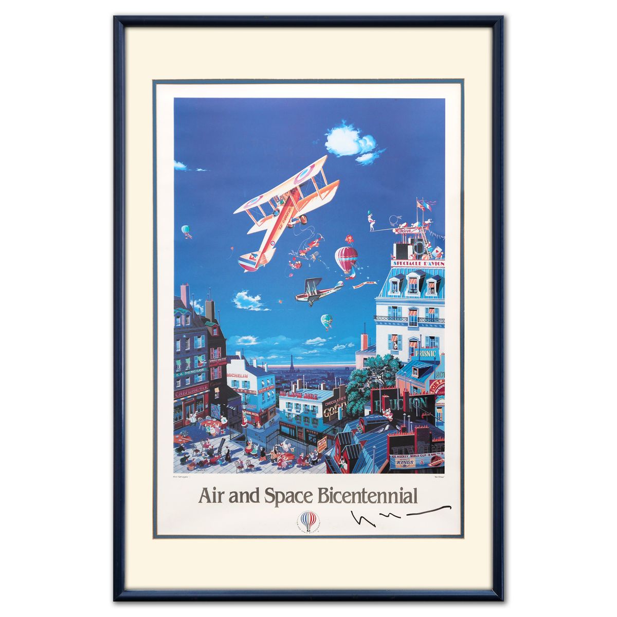 Hiro Yamagata- Offset Lithograph "Air Show"