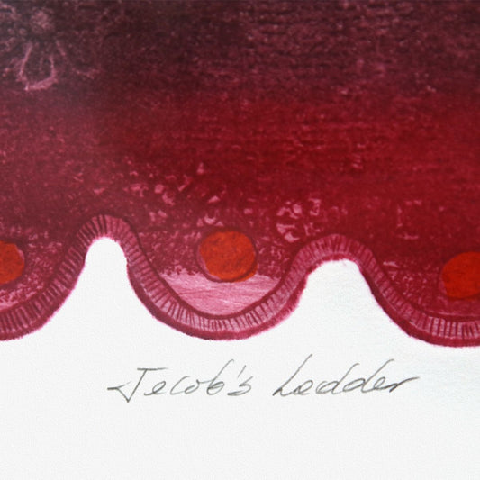 Amram Ebgi- Serigraph "Jacob’s Ledder"