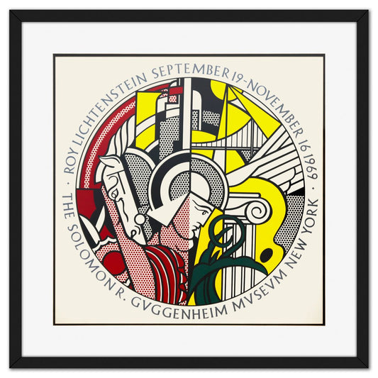 Roy Lichtenstein- Offset Lithograph "Guggenheim Museum"