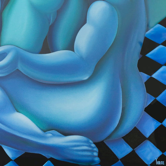 Yuroz- Serigraph "May I Touch Your Music"