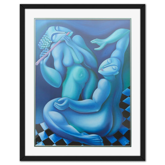 Yuroz- Serigraph "May I Touch Your Music"