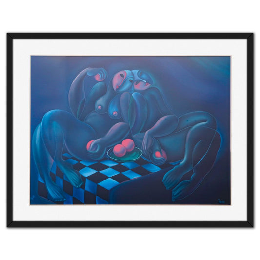 Yuroz- Serigraph "Lovers"